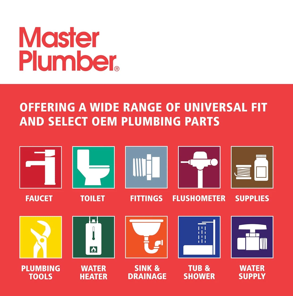 Master Plumber Chrome Cross Handle Basin Faucets - photo 5