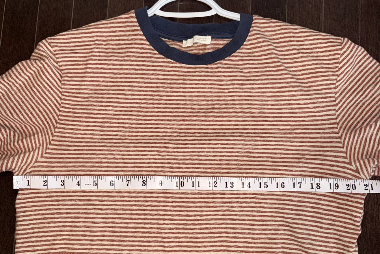 Zara Striped T-Shirt Medium - photo 3