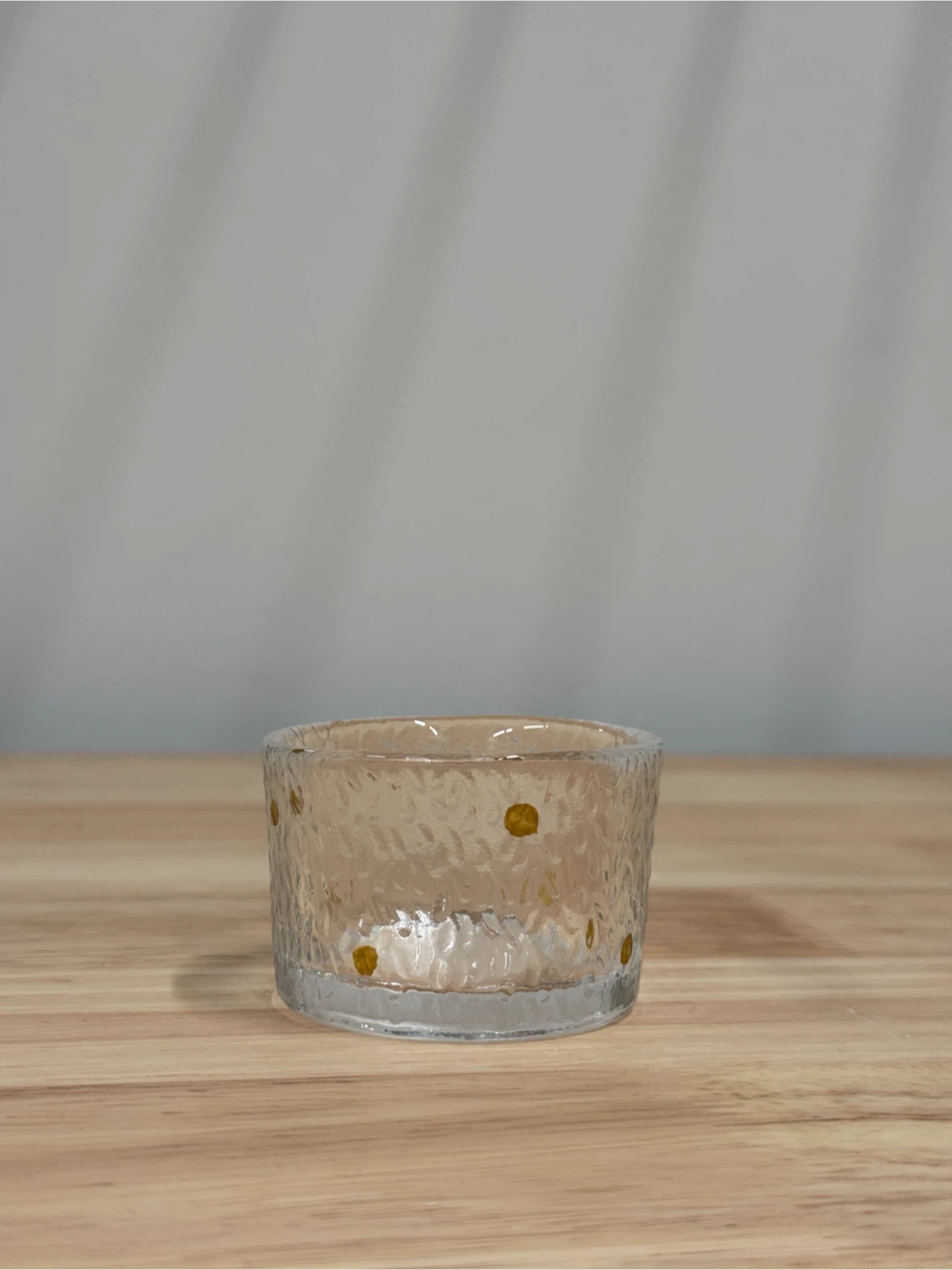 Set of 4 Textured Glass Sake Cups