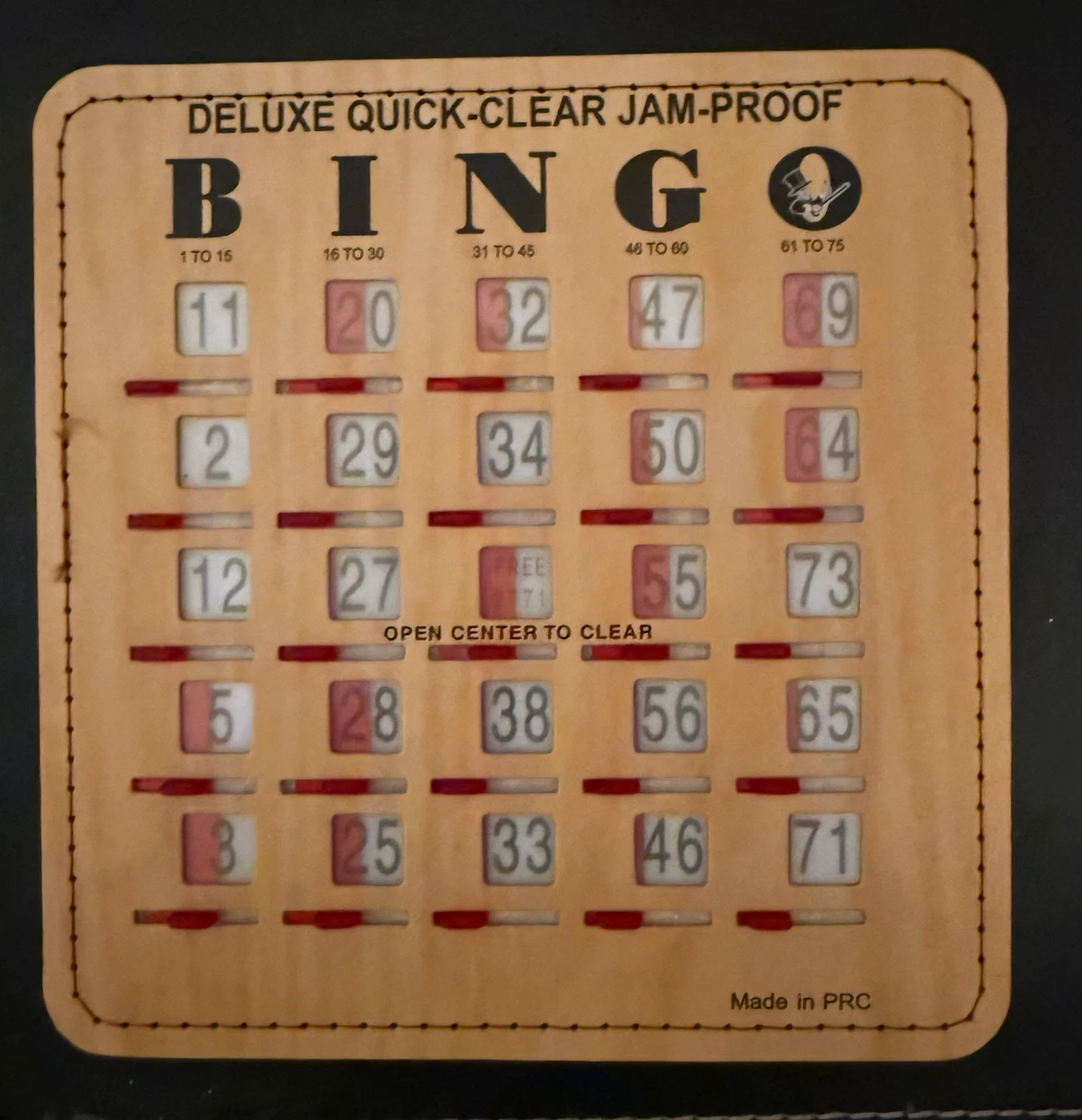 Deluxe Quick-Clear Bingo Set