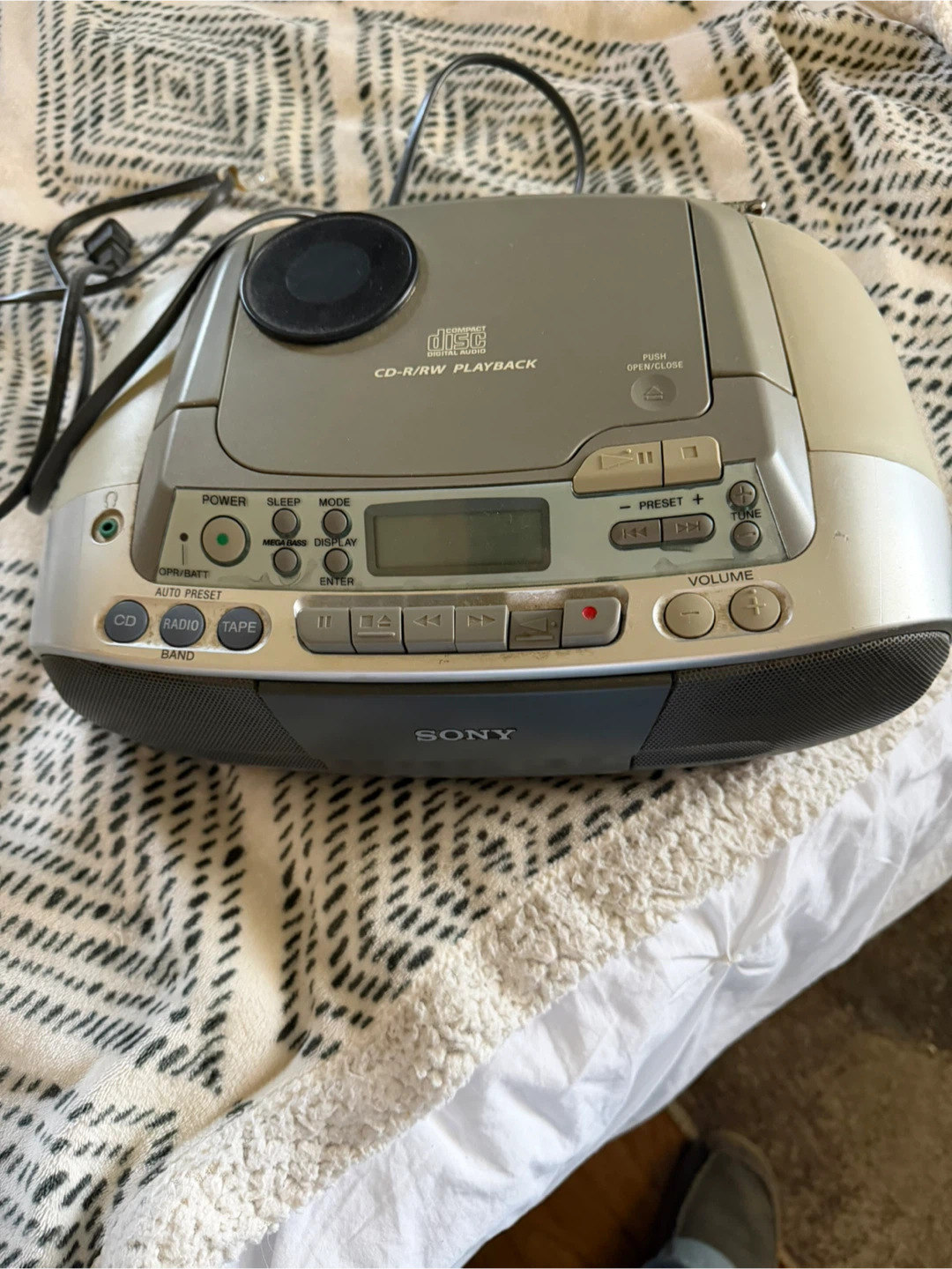 Sony CD Radio Cassette Player - photo 3