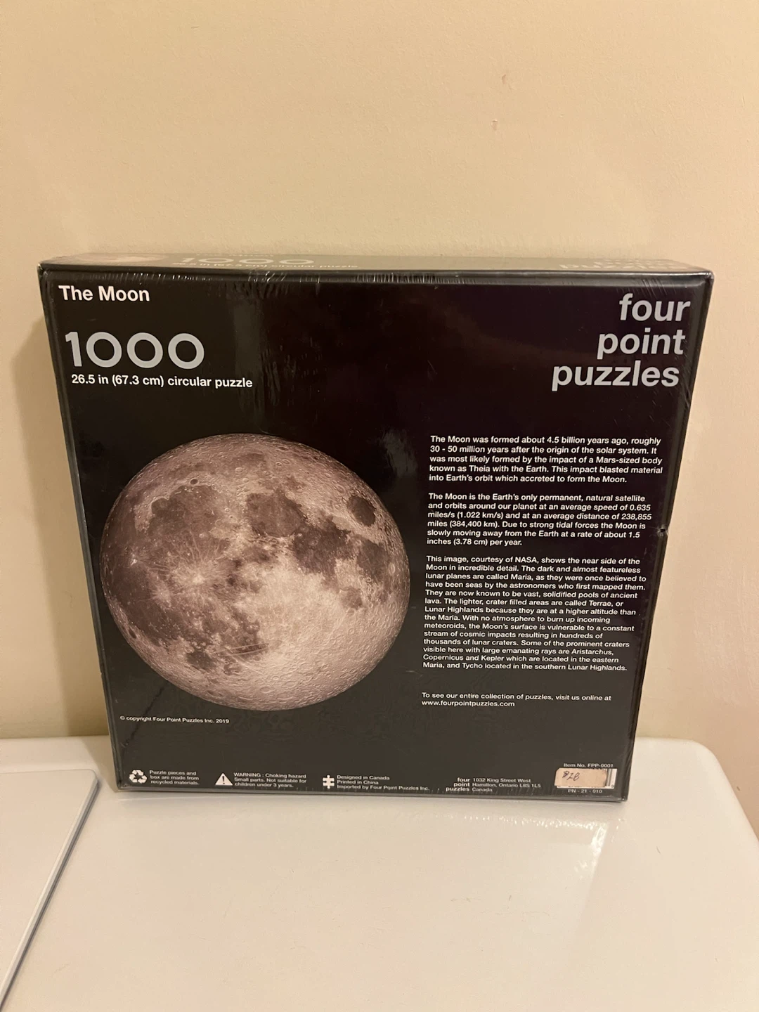 Four Point Puzzles The Moon 1000 Piece Jigsaw - photo 2