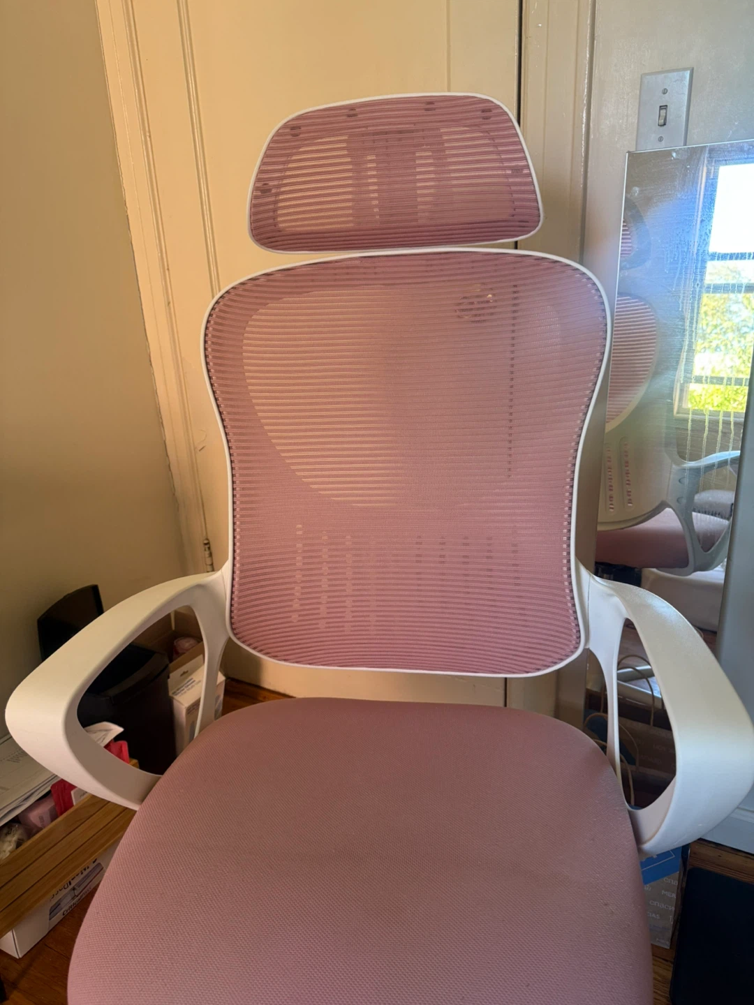 Pink office chair - photo 2