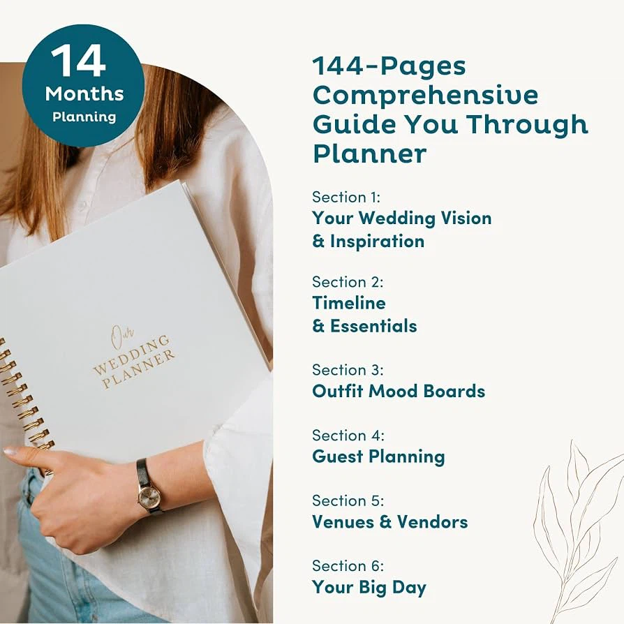Our Wedding Planner Hardcover Organizer - photo 3