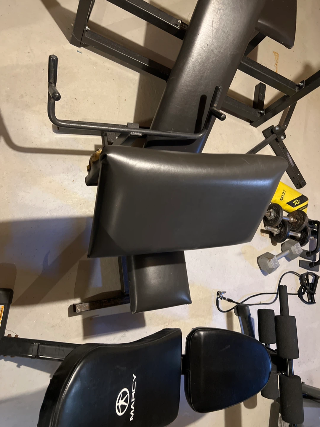 Marcy Weight Bench and Rack Set - photo 3