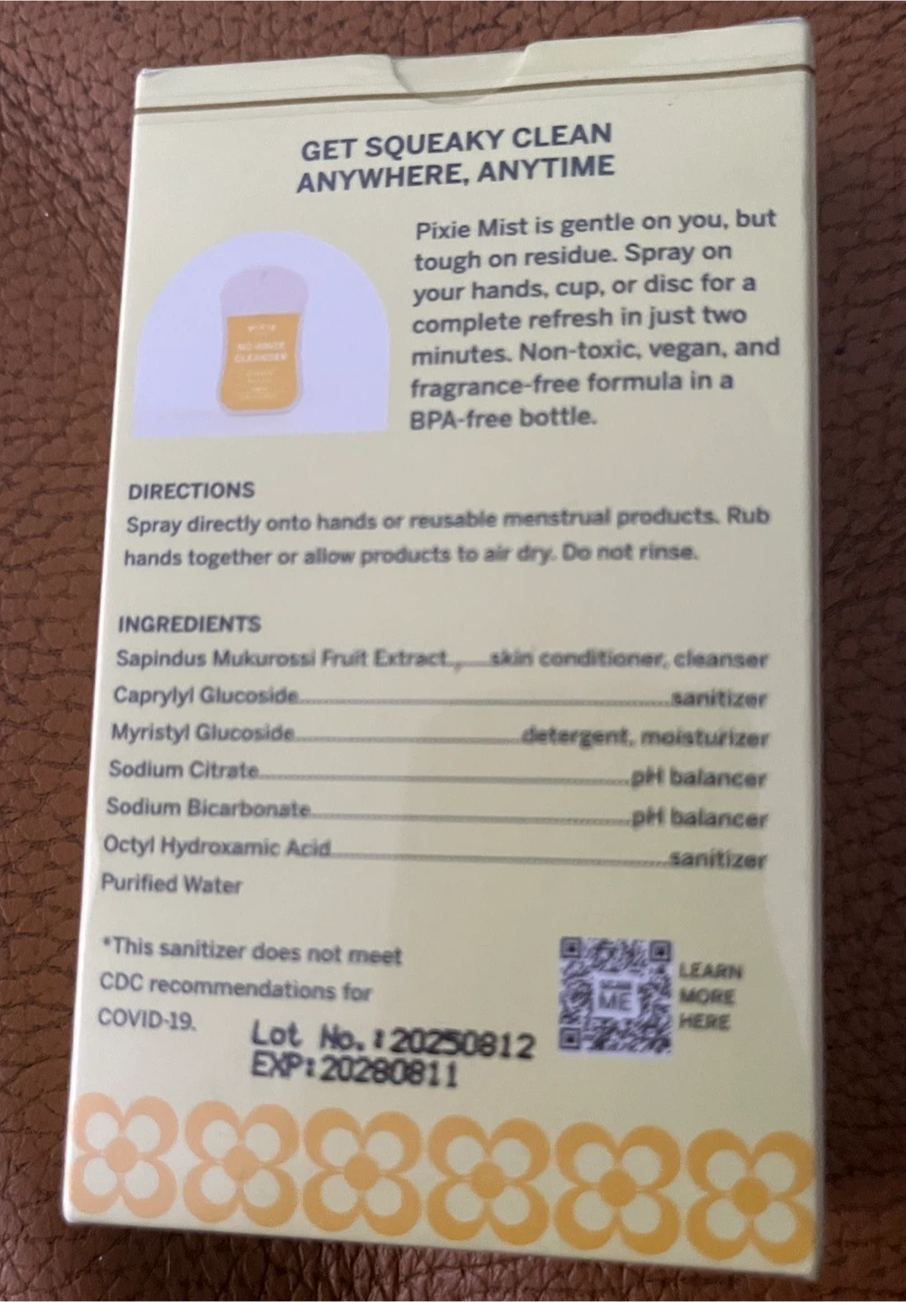Pixie No-Rinse Cleanser 40 ml - photo 2