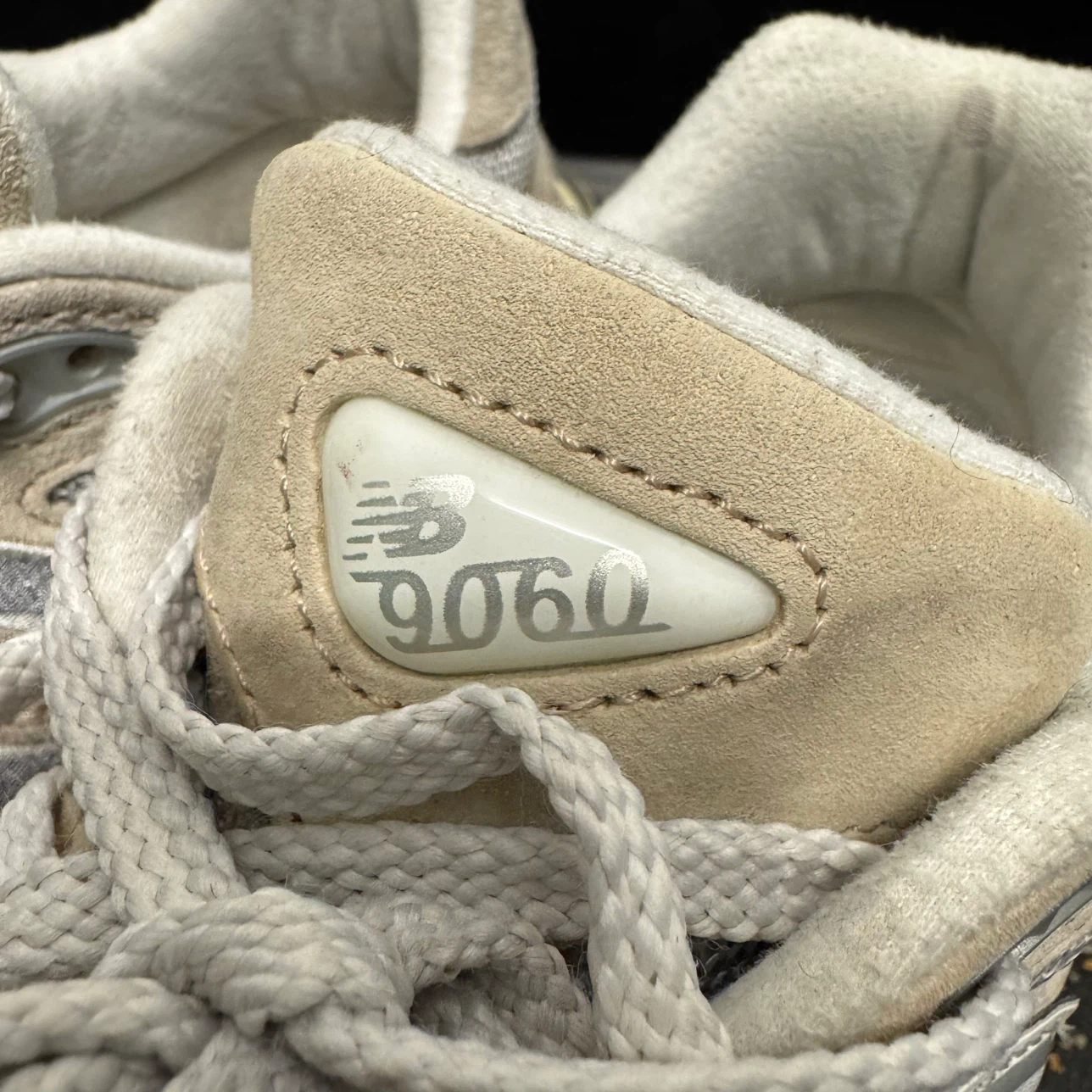 New Balance 9060 Beige Sneakers - US Men 7 / Women 8.5 - photo 3