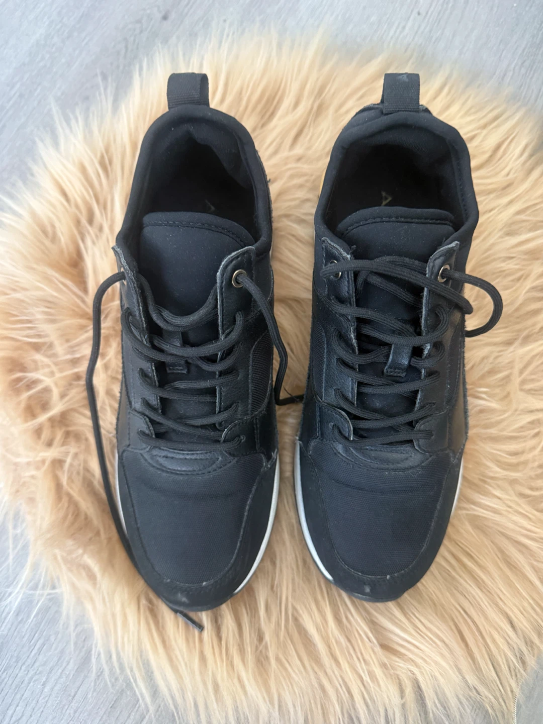 ALDO Black Sneakers. Size 36