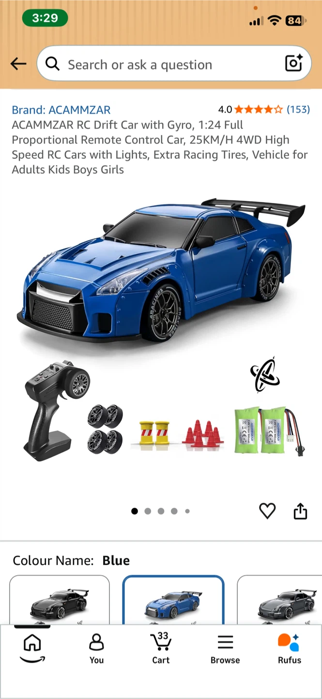 ACAMMZAR 4WD RC Drift Car - photo 3