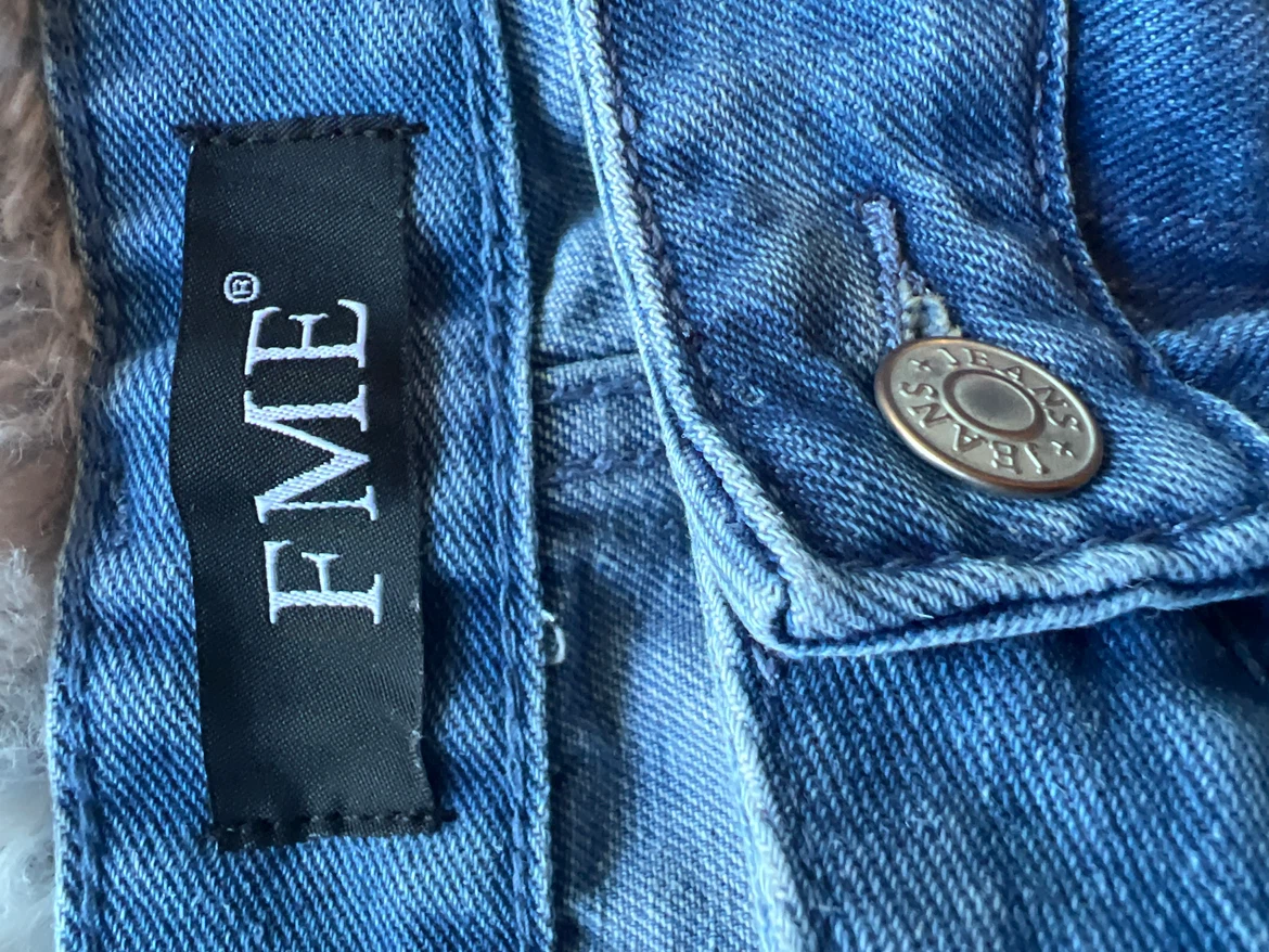 FME Wide-Leg Denim Jeans - photo 2