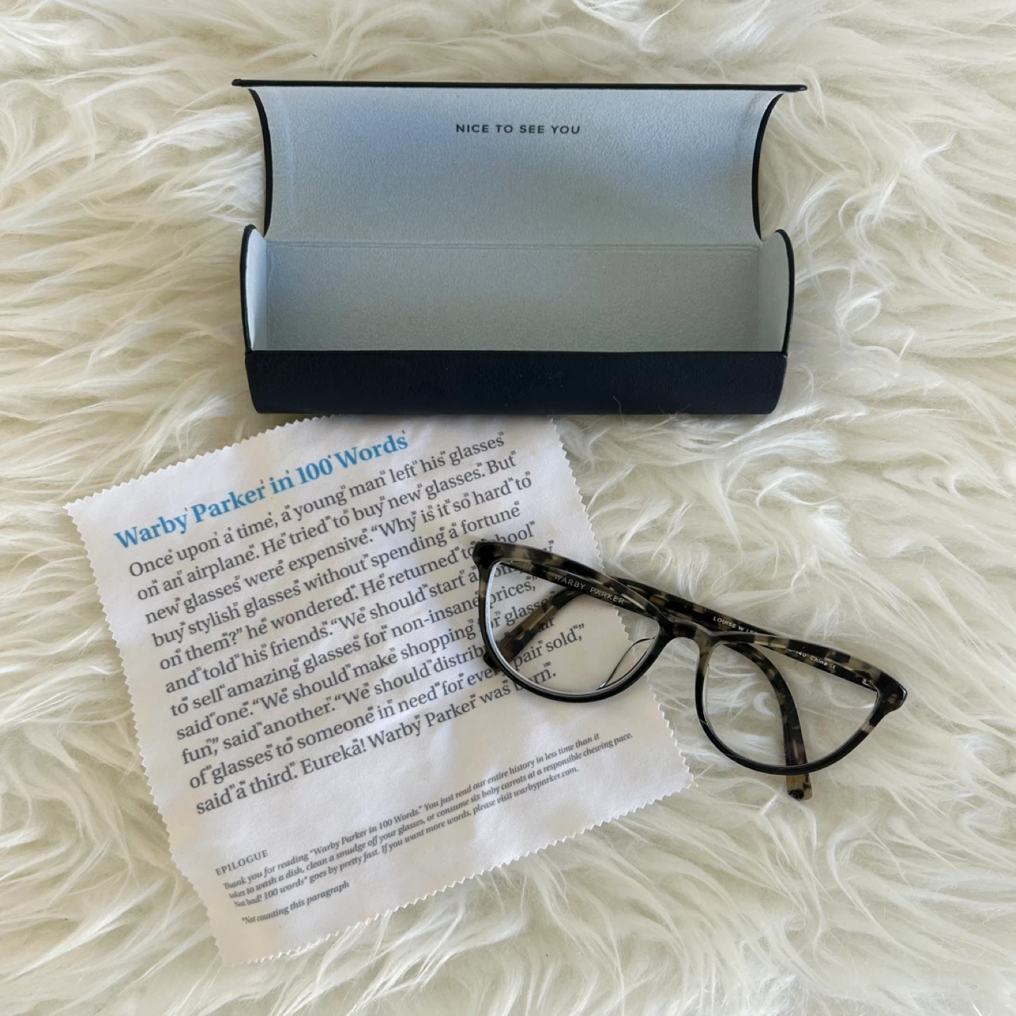 Warby Parker Louise W LBF Glasses Frames - Tortoise - photo 2
