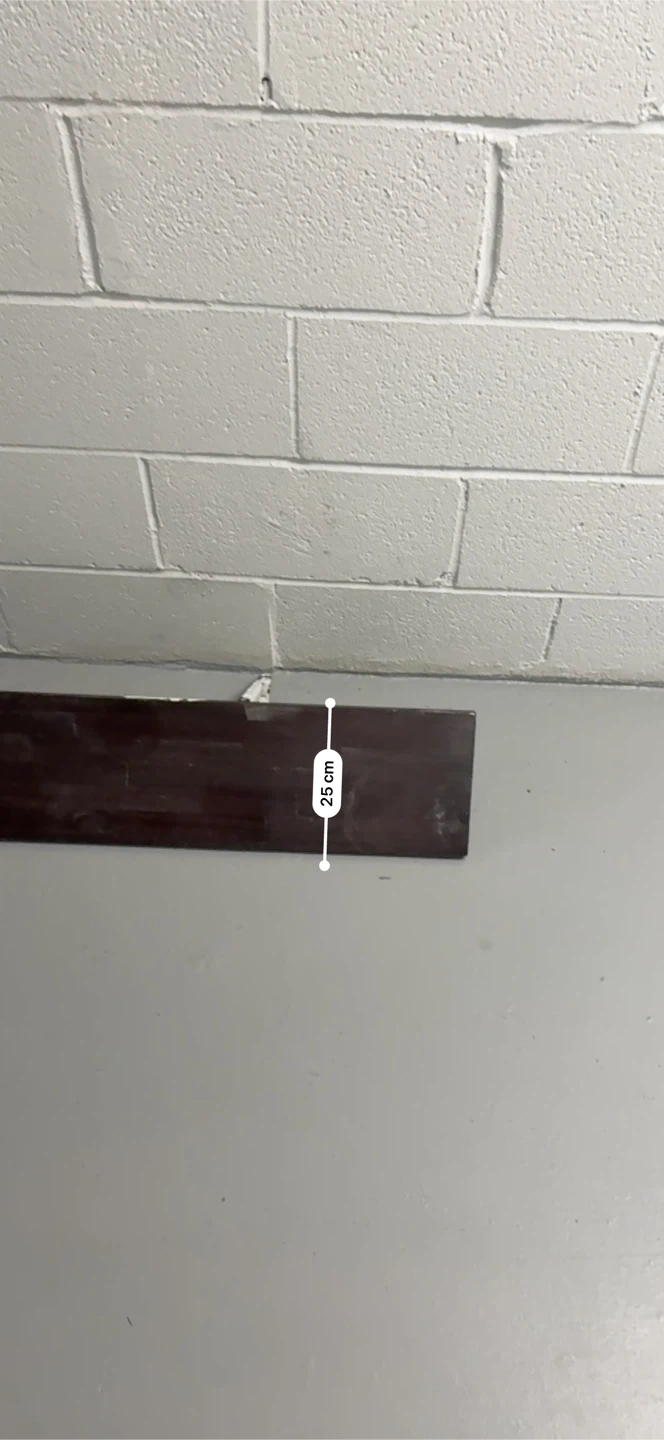 Dark Wood Wall Shelf - photo 2