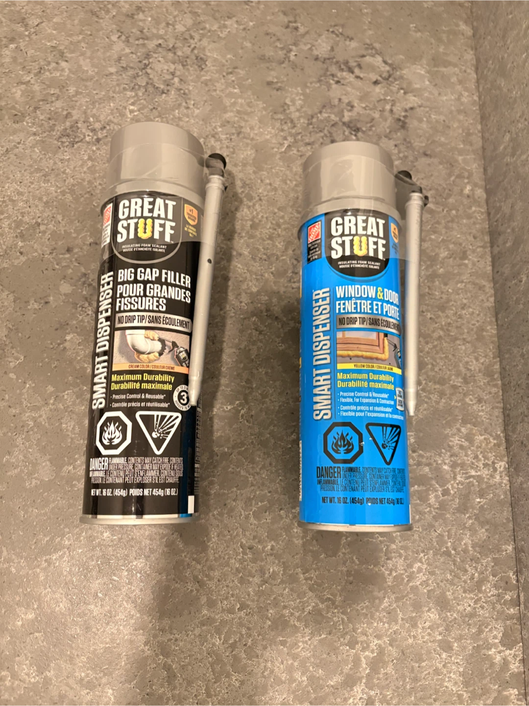Great Stuff Big Gap Filler and Window & Door Foam