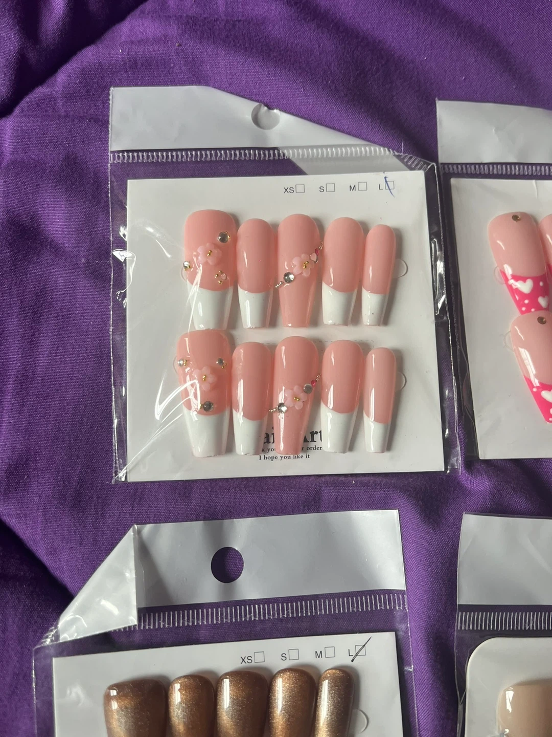 Nail Art Press-On Sets, Large - photo 2