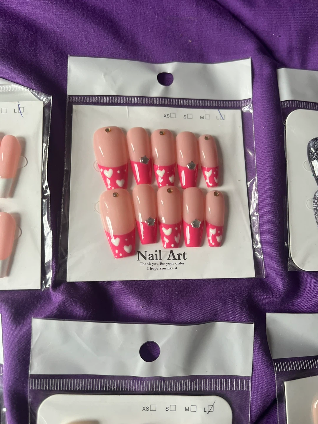 Nail Art Press-On Sets, Large - photo 3
