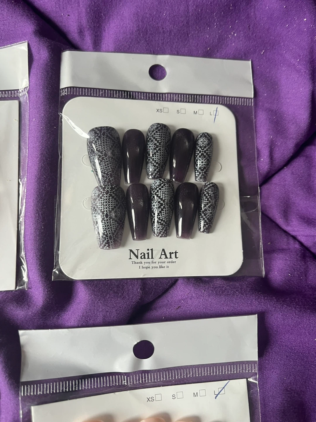 Nail Art Press-On Sets, Large - photo 4