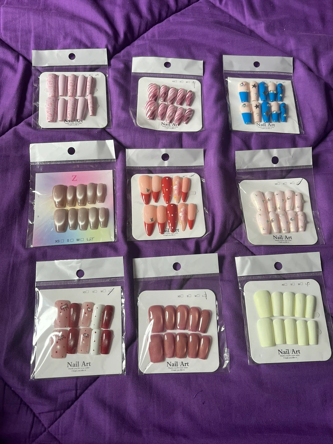 Nail Sets Size Large