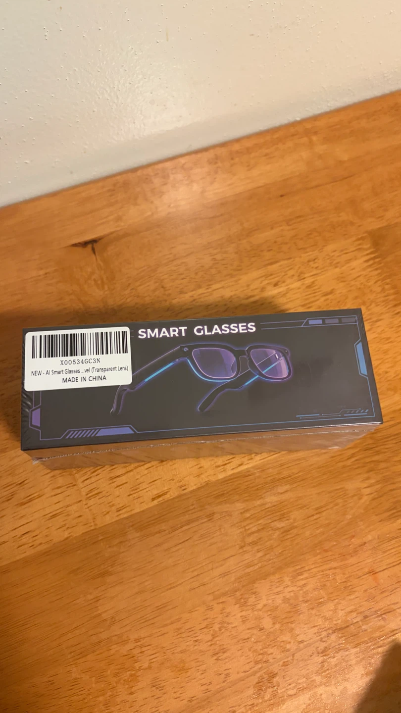 New AI Smart Glasses with Transparent Lenses - photo 2