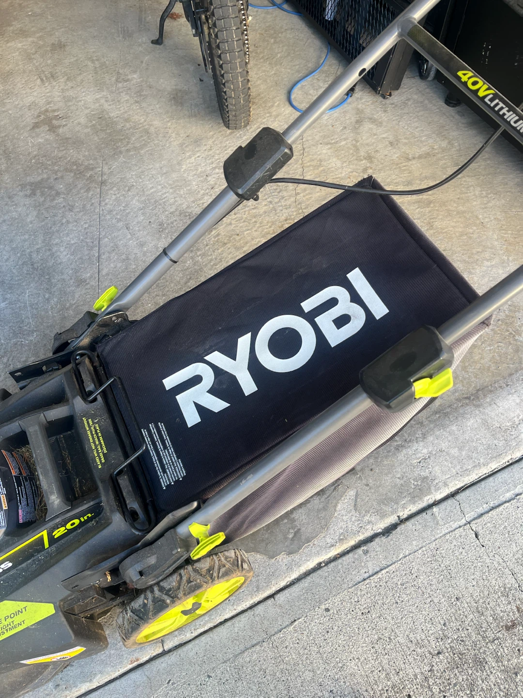 Ryobi 40V Brushless Self-Propelled Lawn Mower