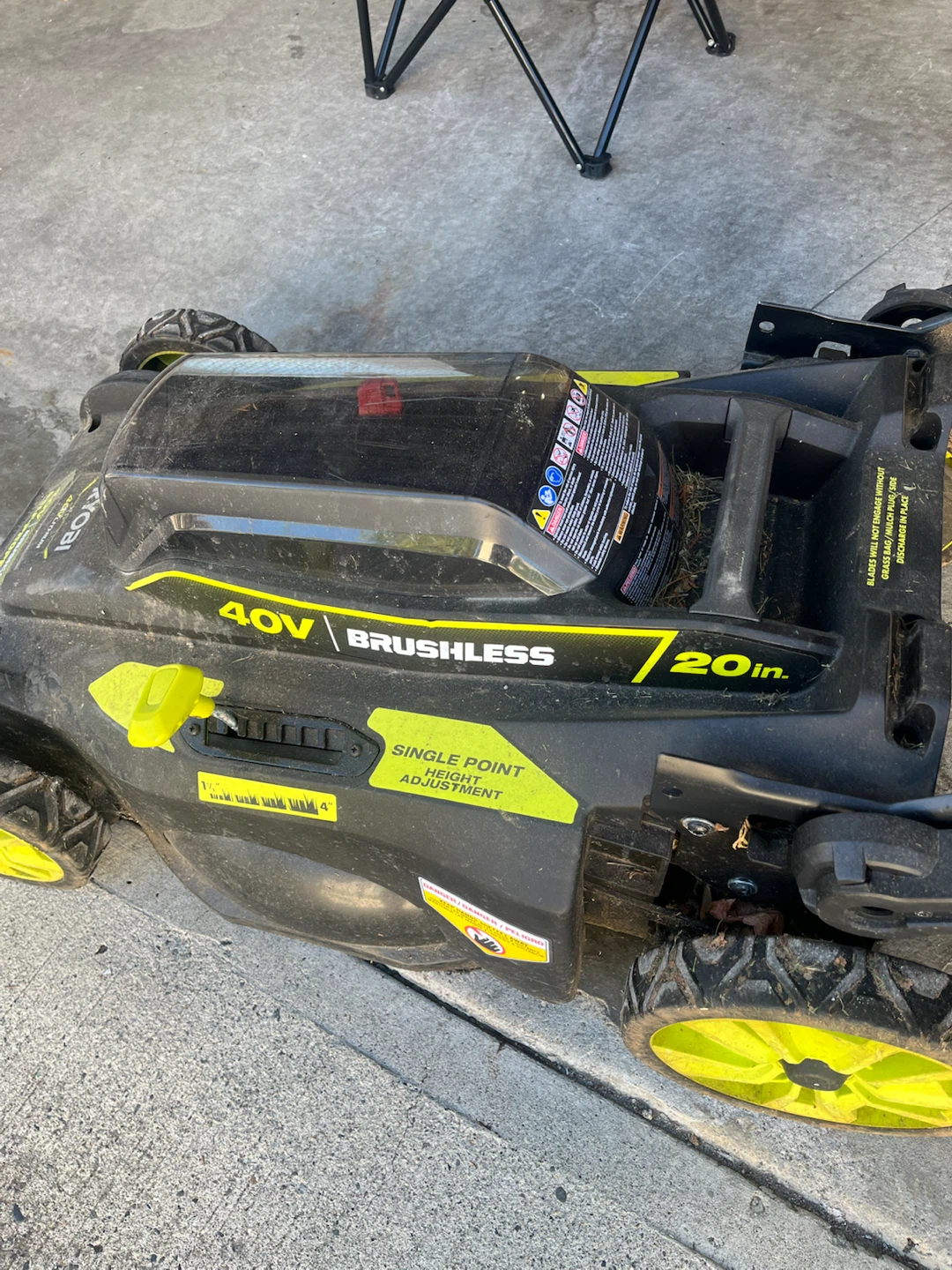Ryobi 40V Brushless Self-Propelled Lawn Mower - photo 2
