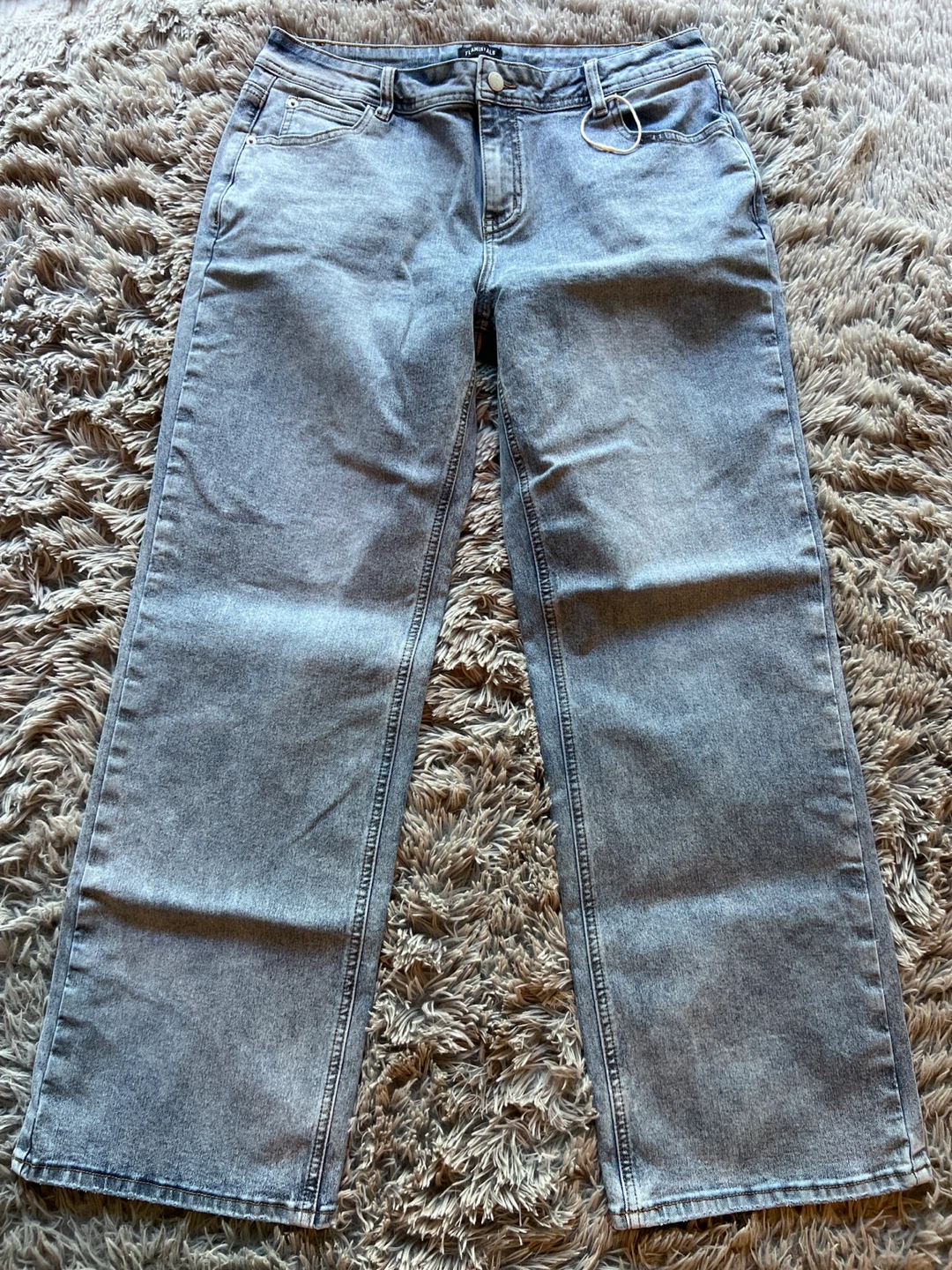 Flamingos Acid Wash Denim Jeans