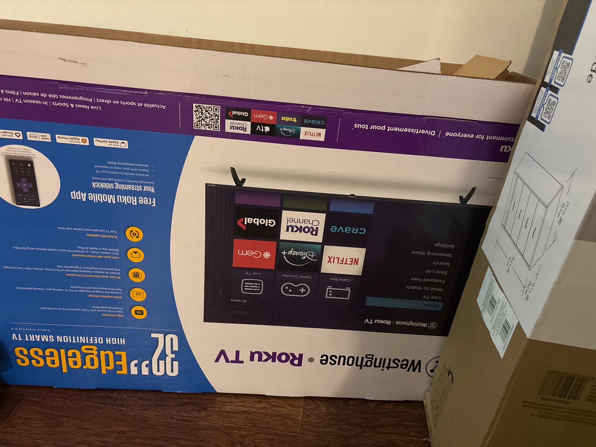 Westinghouse 32-inch Edgeless Roku Smart TV