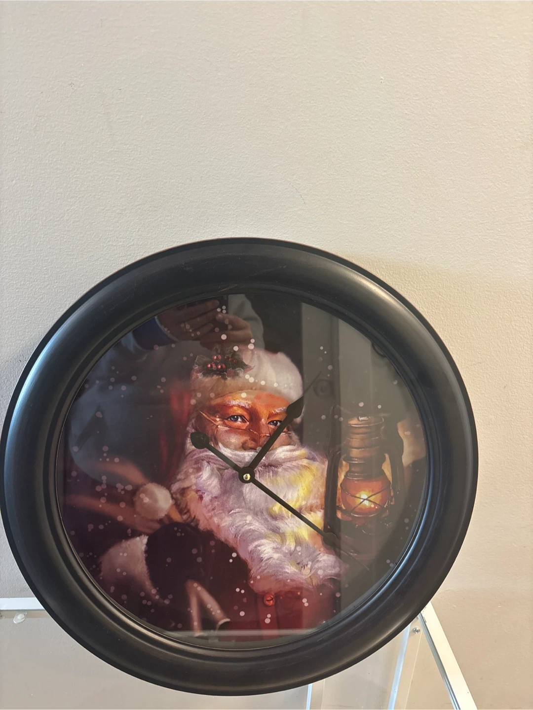 Santa Claus Wall Clock Diameter 18 inches - photo 4