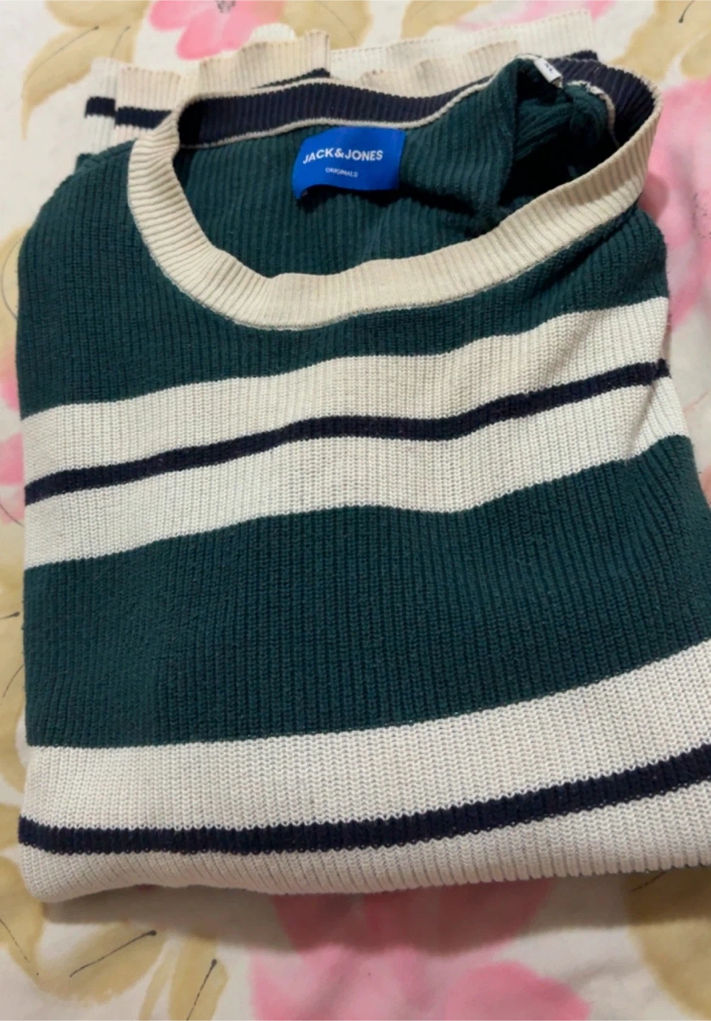Jack & Jones Originals Striped Sweater - photo 3
