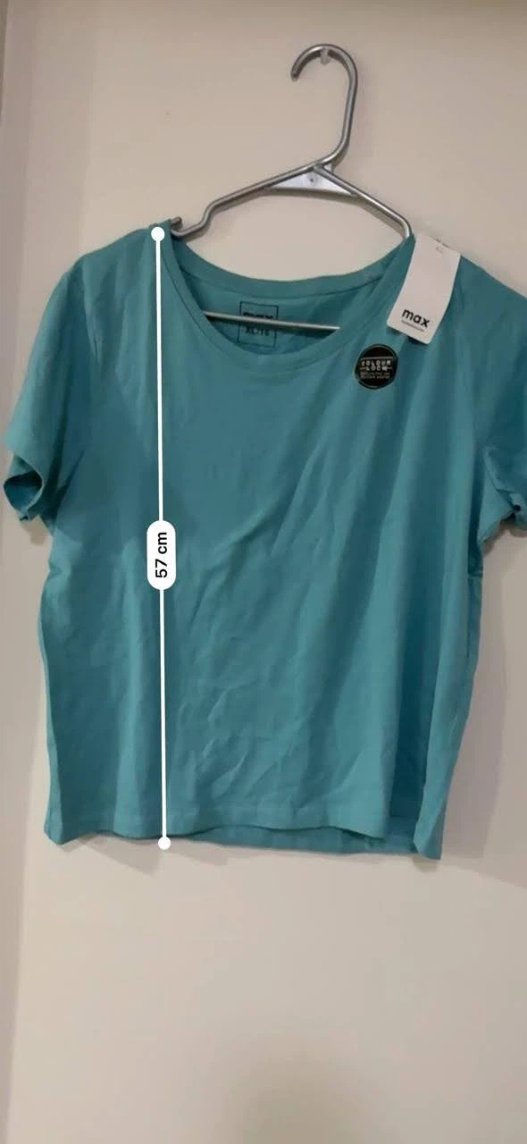 Max Blue Crew Neck T-Shirt - photo 2