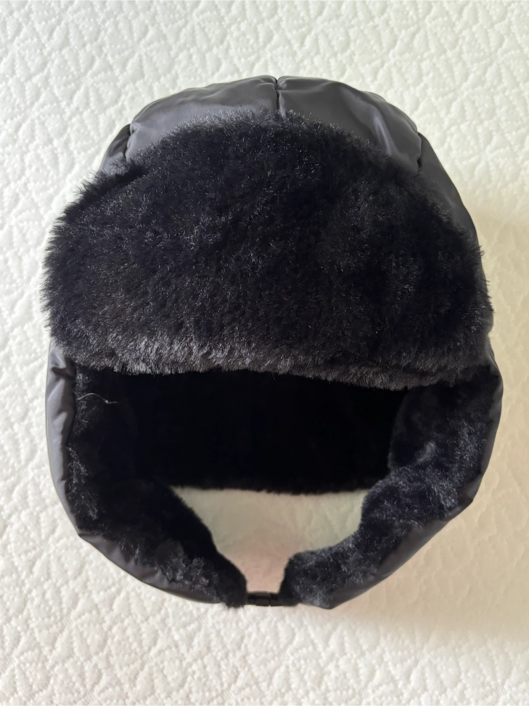 [BRAND NEW] Black Faux Fur Ushanka Trapper Hat