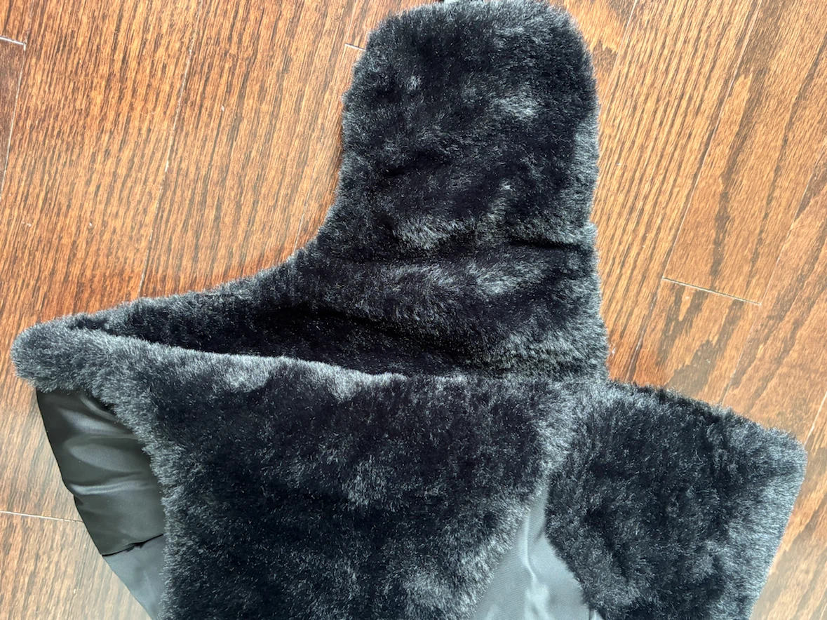 [BRAND NEW] Black Faux Fur Ushanka Trapper Hat - photo 3
