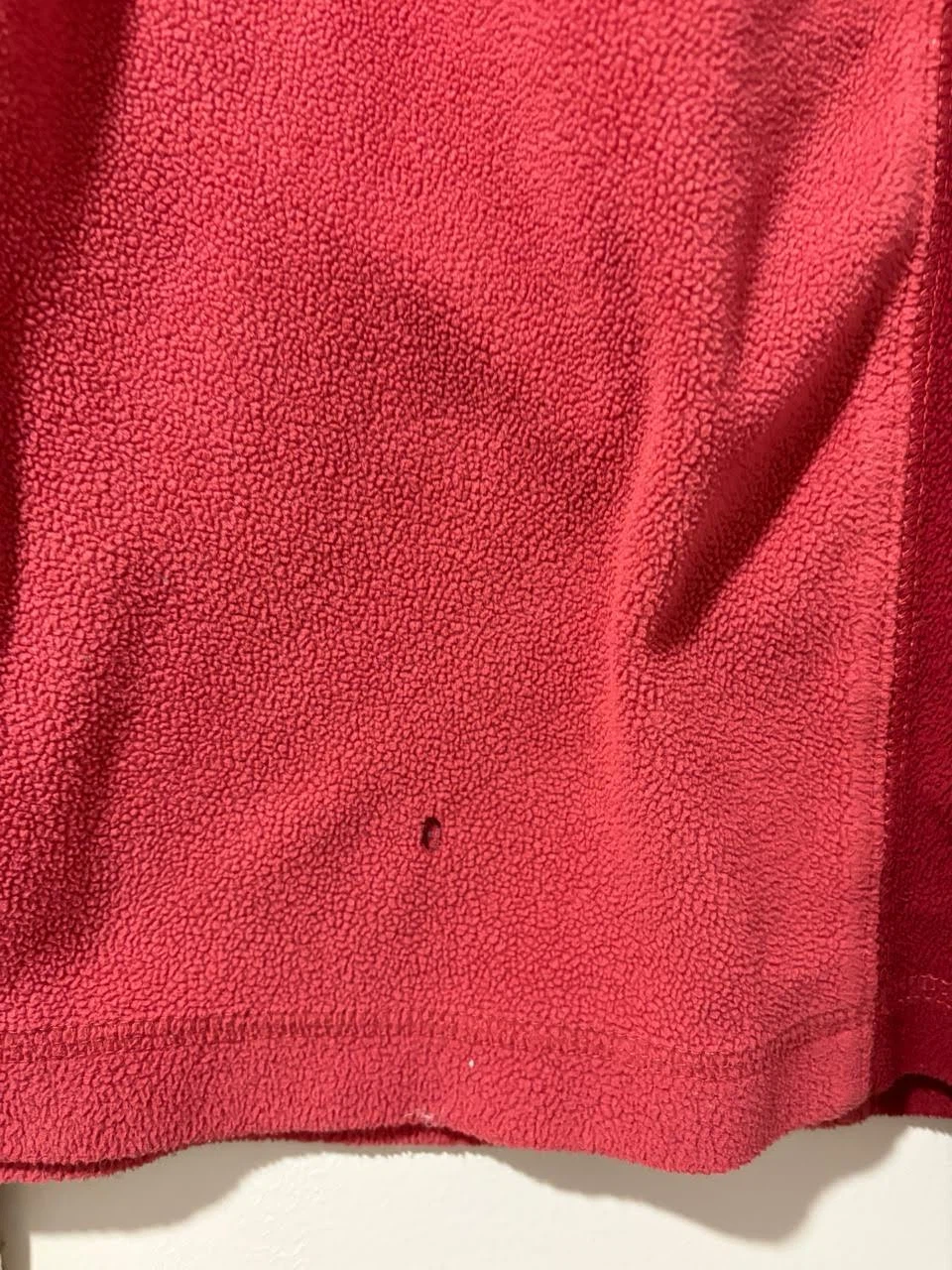 Columbia Red Fleece Quarter-Zip Pullover - photo 4