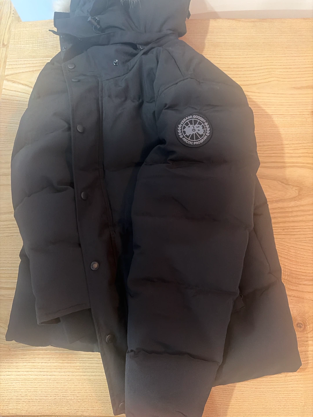 Canada Goose Black Down Jacket