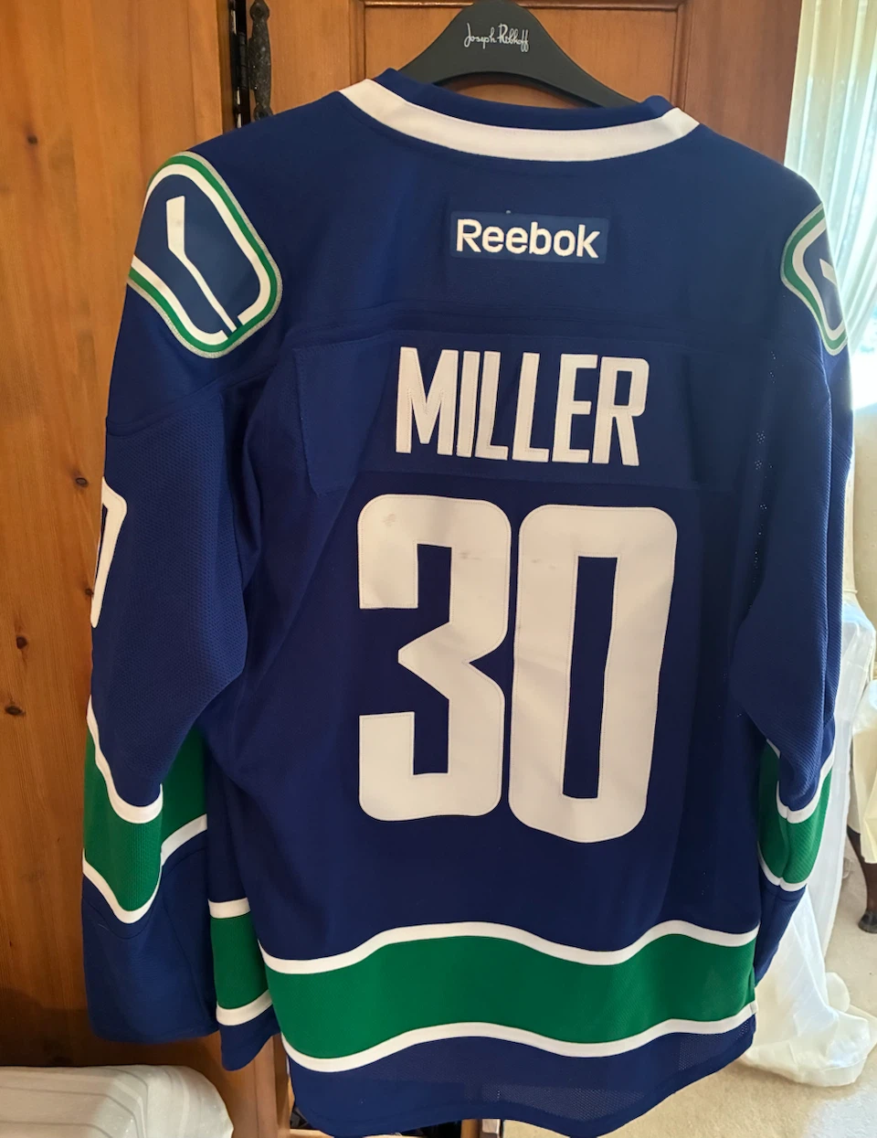 Reebok Vancouver Canucks Miller Jersey Size L - photo 2