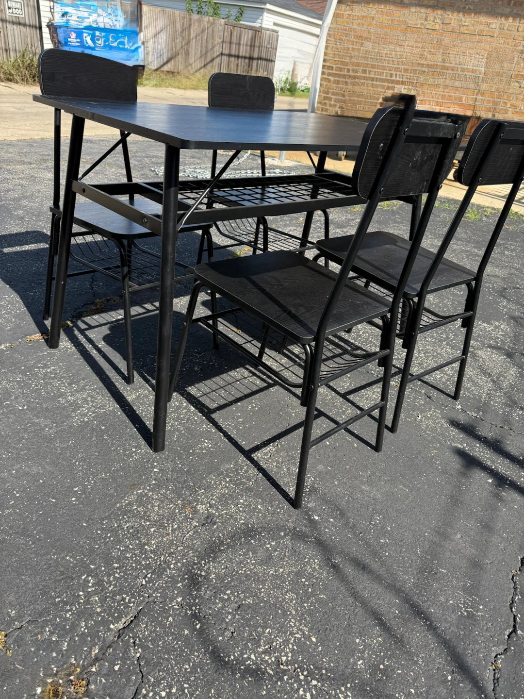 Table and Four Chairs with 2 additional side chairs. $100. OBO. - photo 4