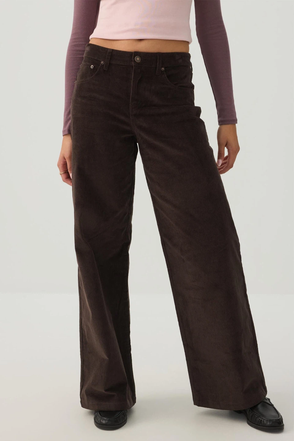 Ardene Mom Corduroy Pants Size 09 - photo 3