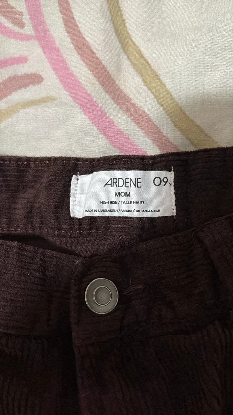 Ardene Mom Corduroy Pants Size 09 - photo 5