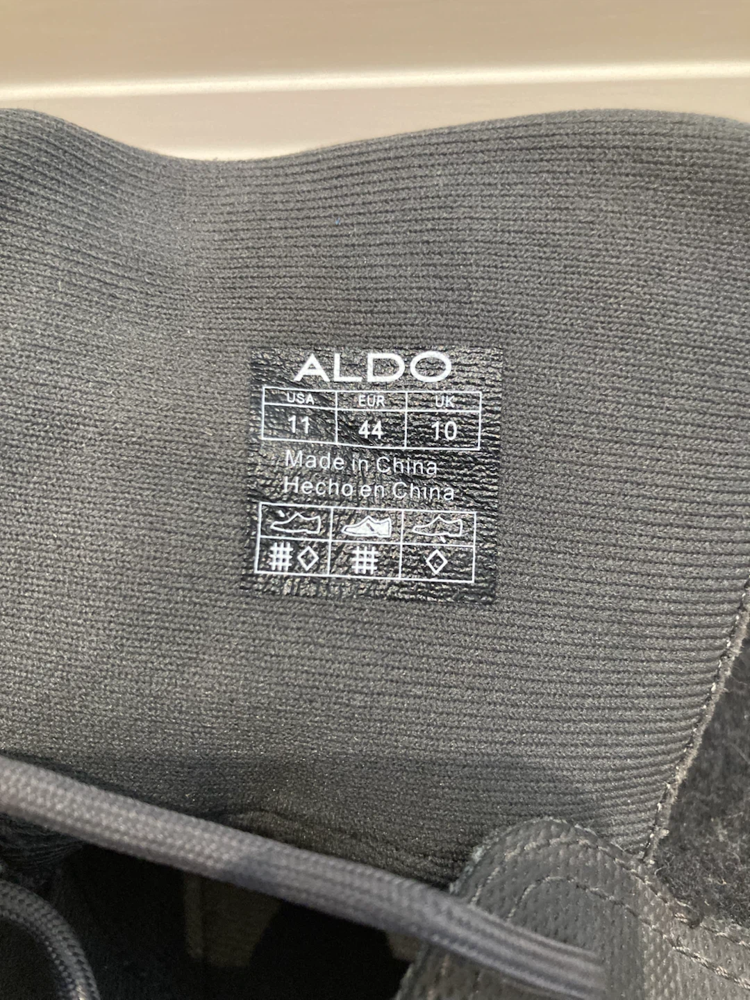 Aldo Grey Felt Sneakers Size 11 - photo 3