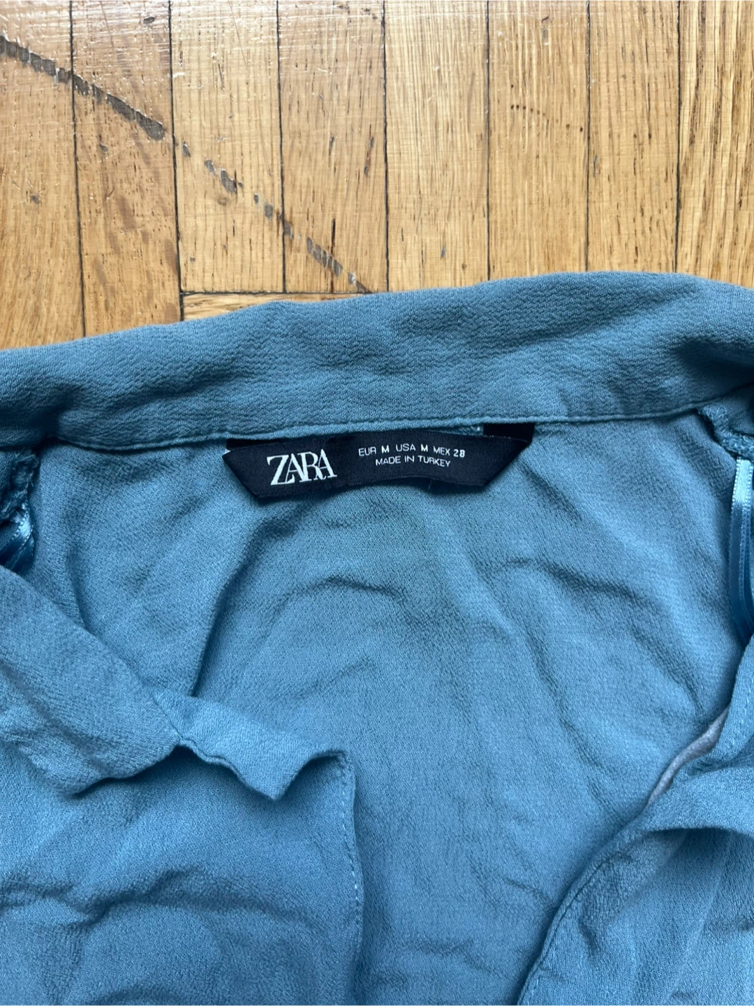 Zara Blue Shirt - photo 2