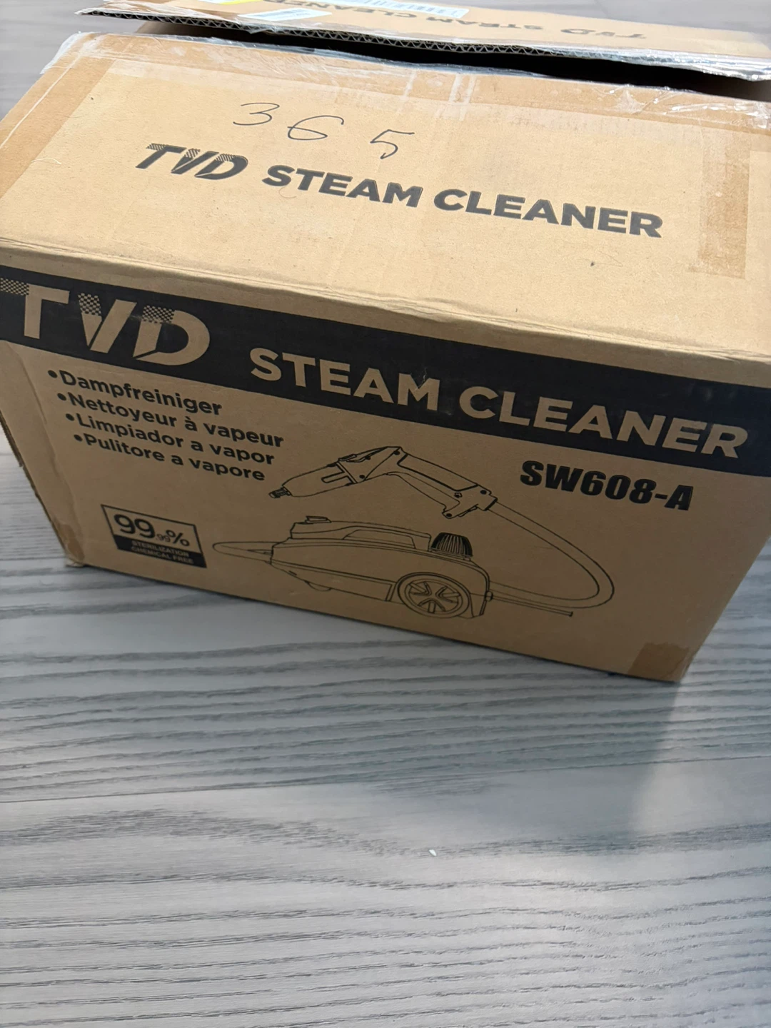 TVD Steam Cleaner SW608-A
