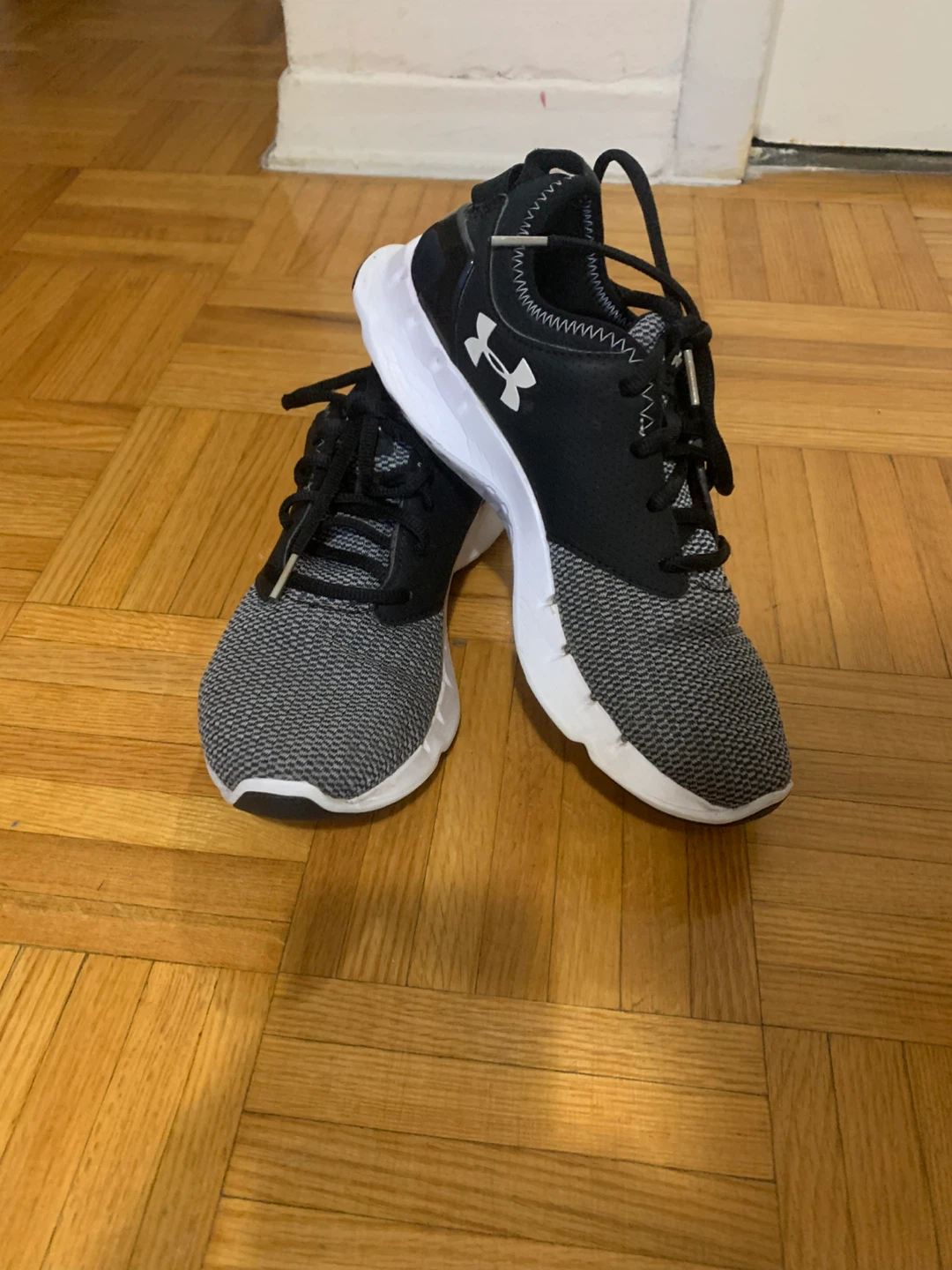 Under Armour Black and Grey Sneakers