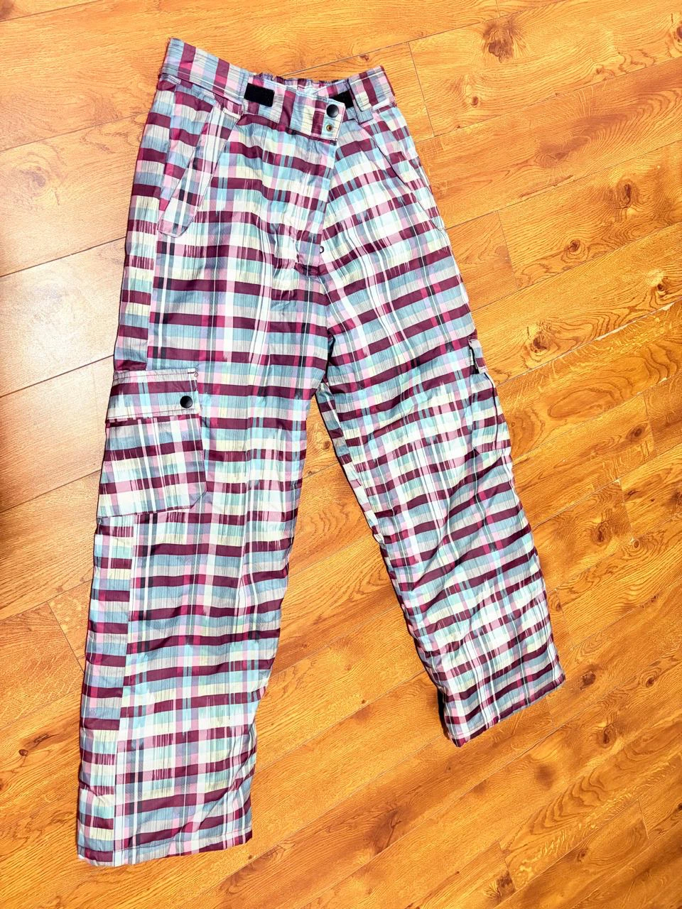 Women's Plaid Insulated Snow Pants