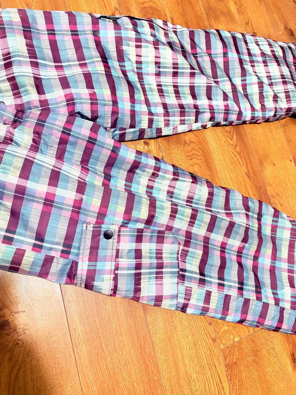 Women's Plaid Insulated Snow Pants - photo 2