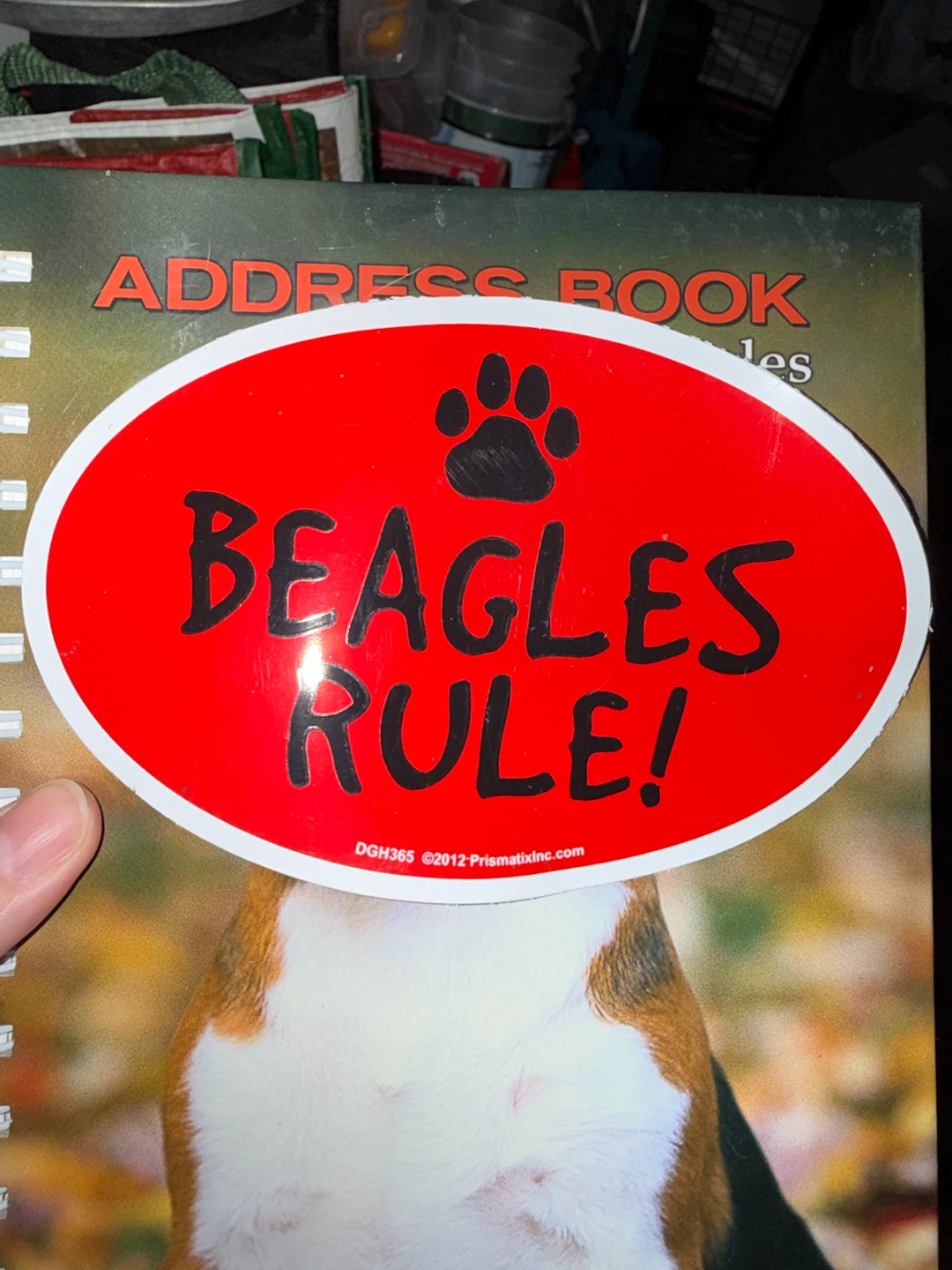 Beagles Address Book - photo 2