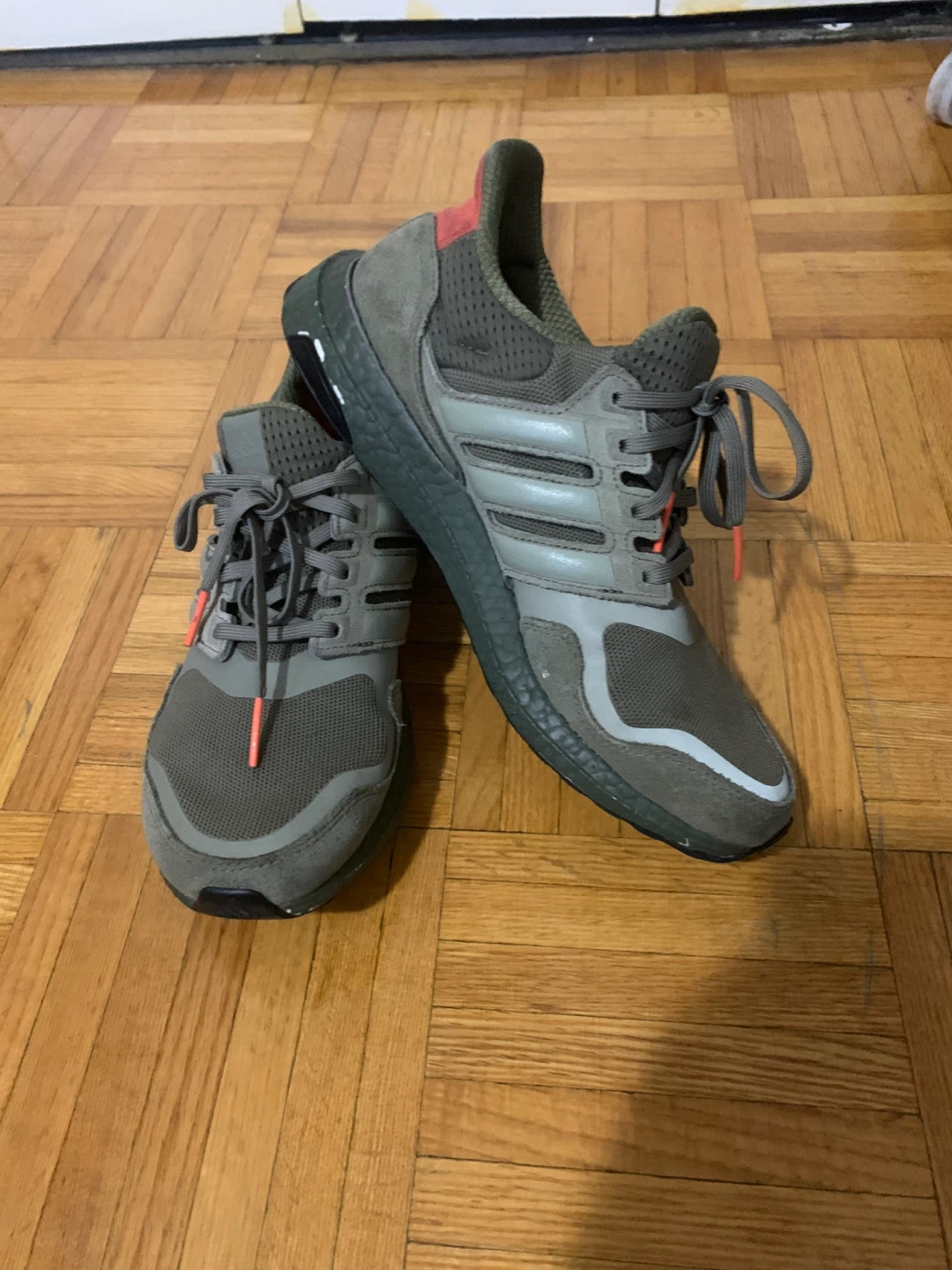 Adidas Ultra Boost Olive Green Sneakers