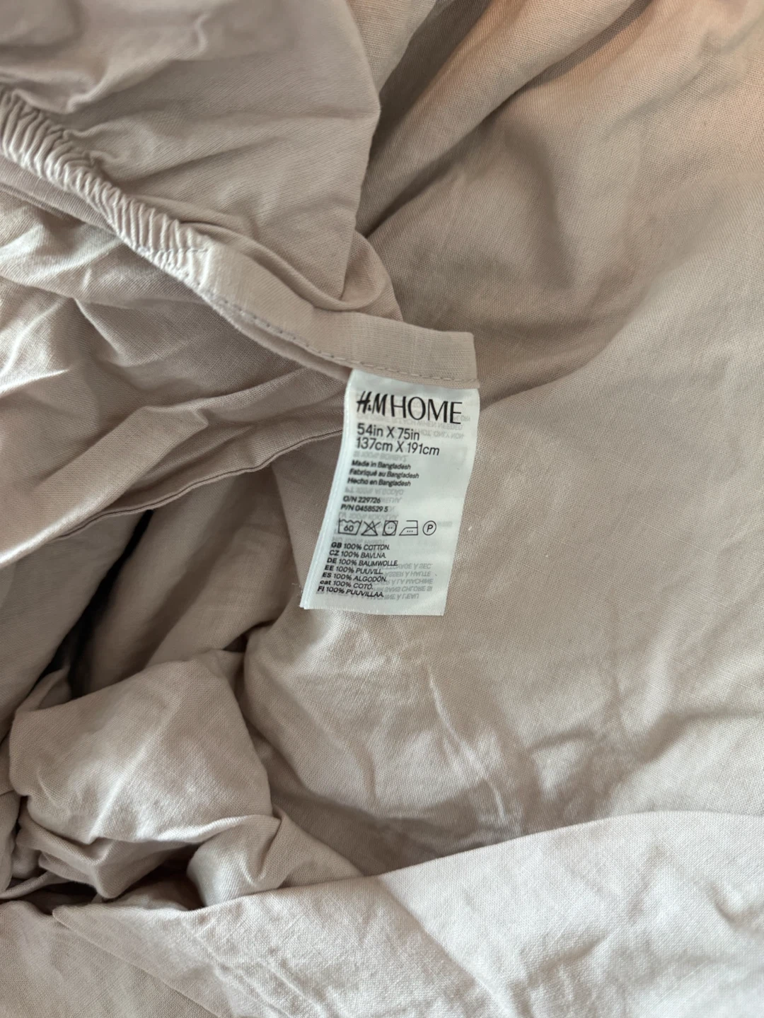 H&M Home Fitted Sheet - photo 2