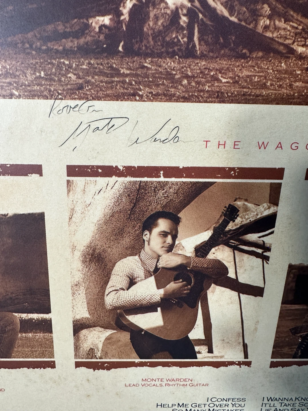Autographed The Wagoneers Stout & High Promo Poster - photo 4
