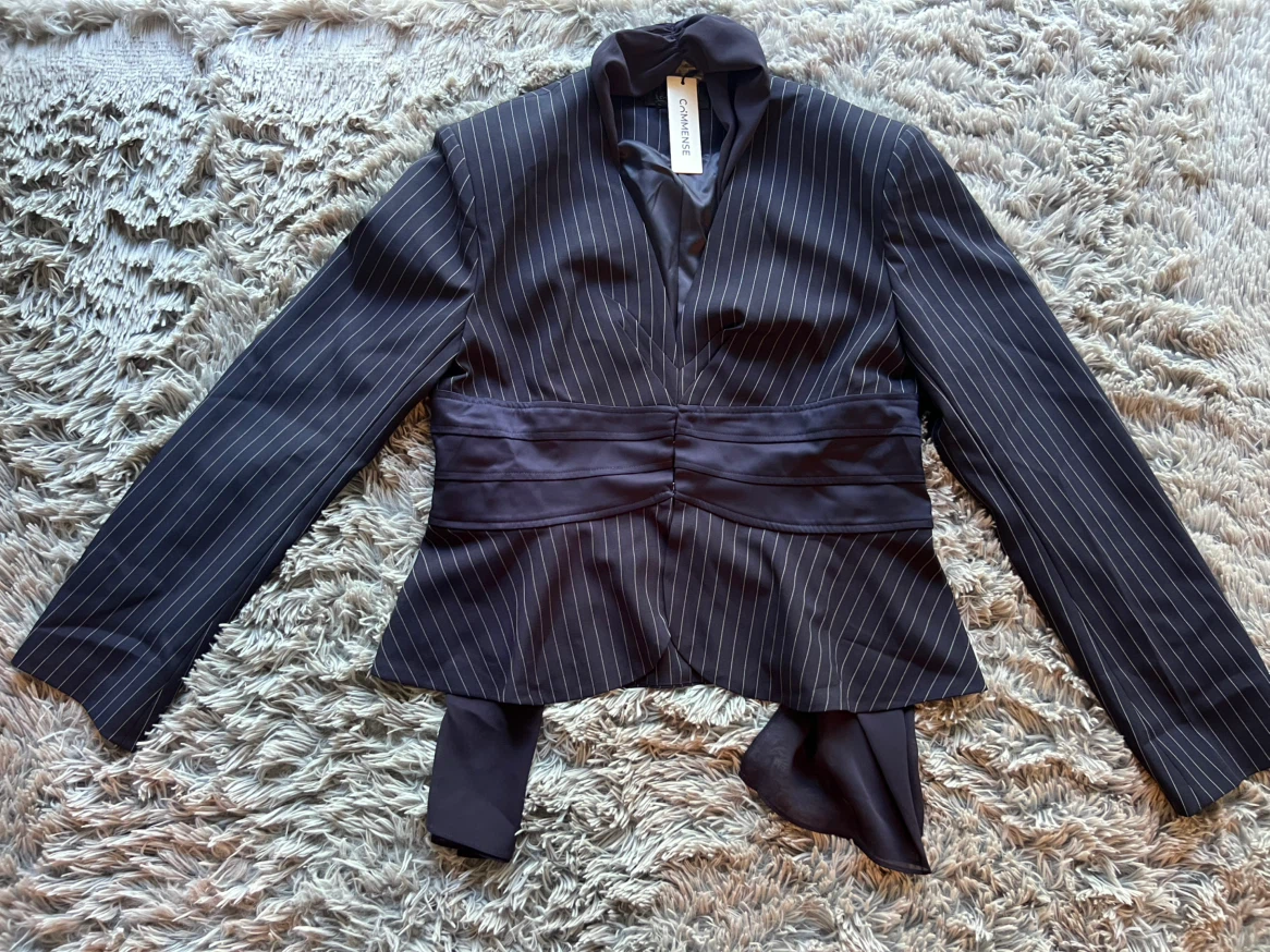 Commense Pinstripe Blazer