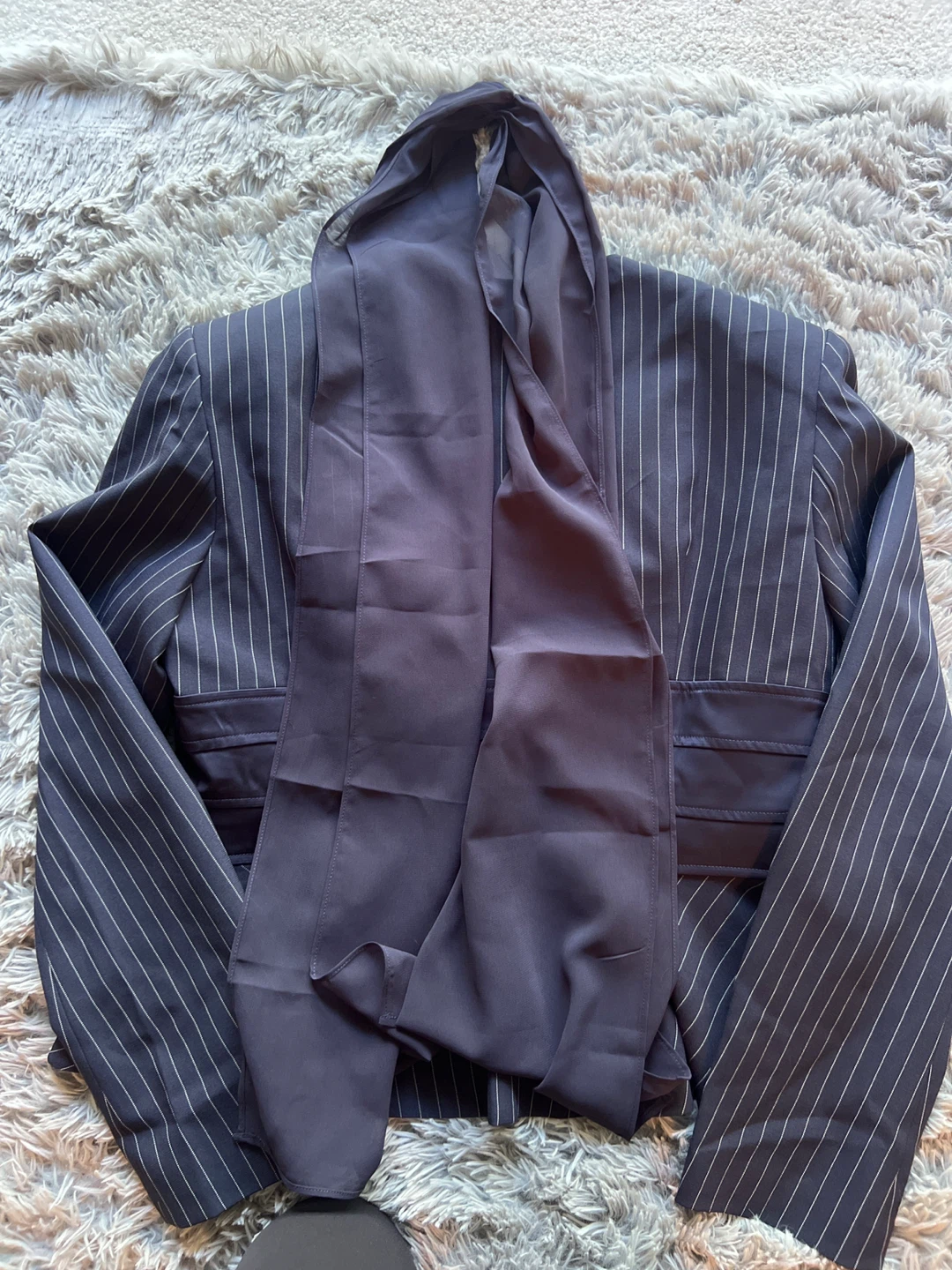 Commense Pinstripe Blazer - photo 3