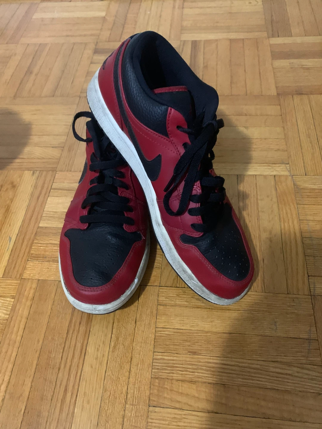 Nike Air Jordan 1 Low Red and Black